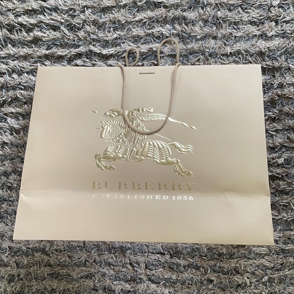 Burberry Super Large Paper Bag